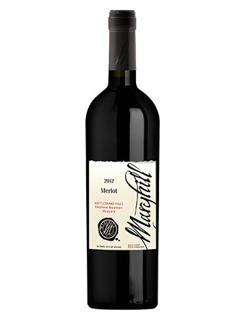 2012 Merlot, Elephant Mountain