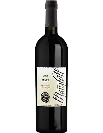 2012 Merlot, Kiona Vineyard