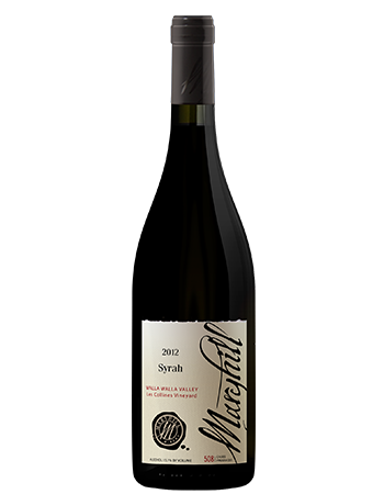 2012 Syrah, Les Collines Vineyards
