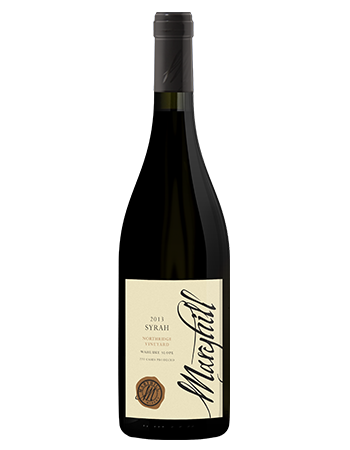 2014 Syrah, Northridge Vineyard