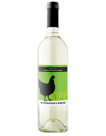 2016 Winemaker's White, Heifer International (Green)