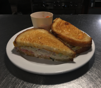Crab Melt Sandwich